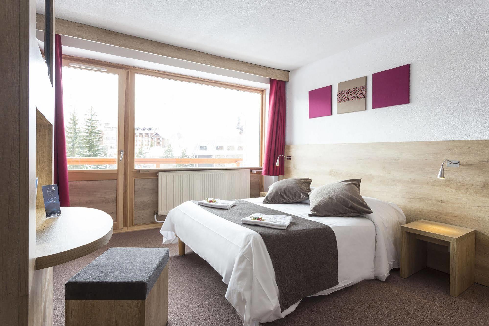 Hotel Club Mmv Le Panorama *** Les Deux Alpes Buitenkant foto