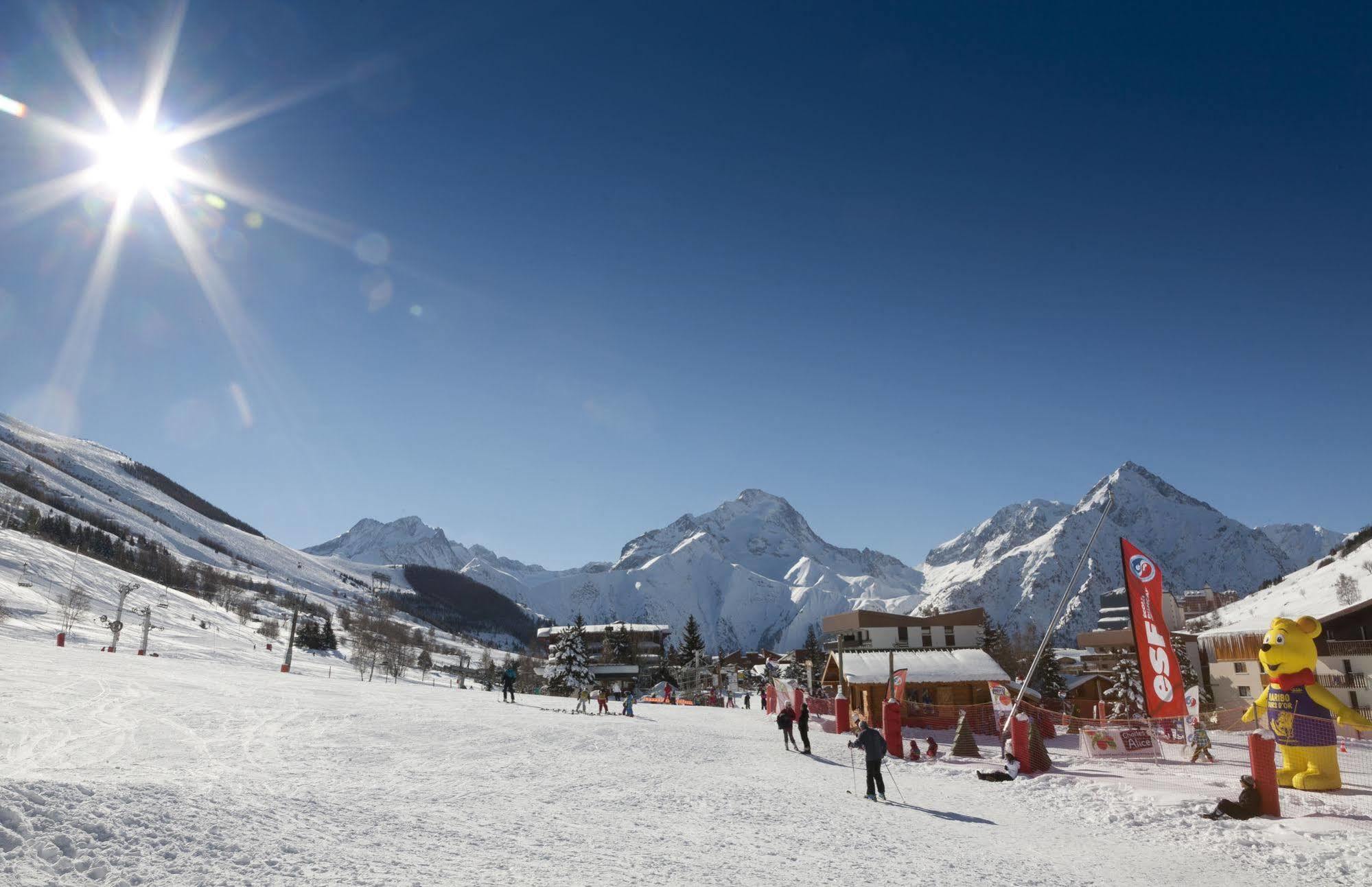 Hotel Club Mmv Le Panorama *** Les Deux Alpes Buitenkant foto