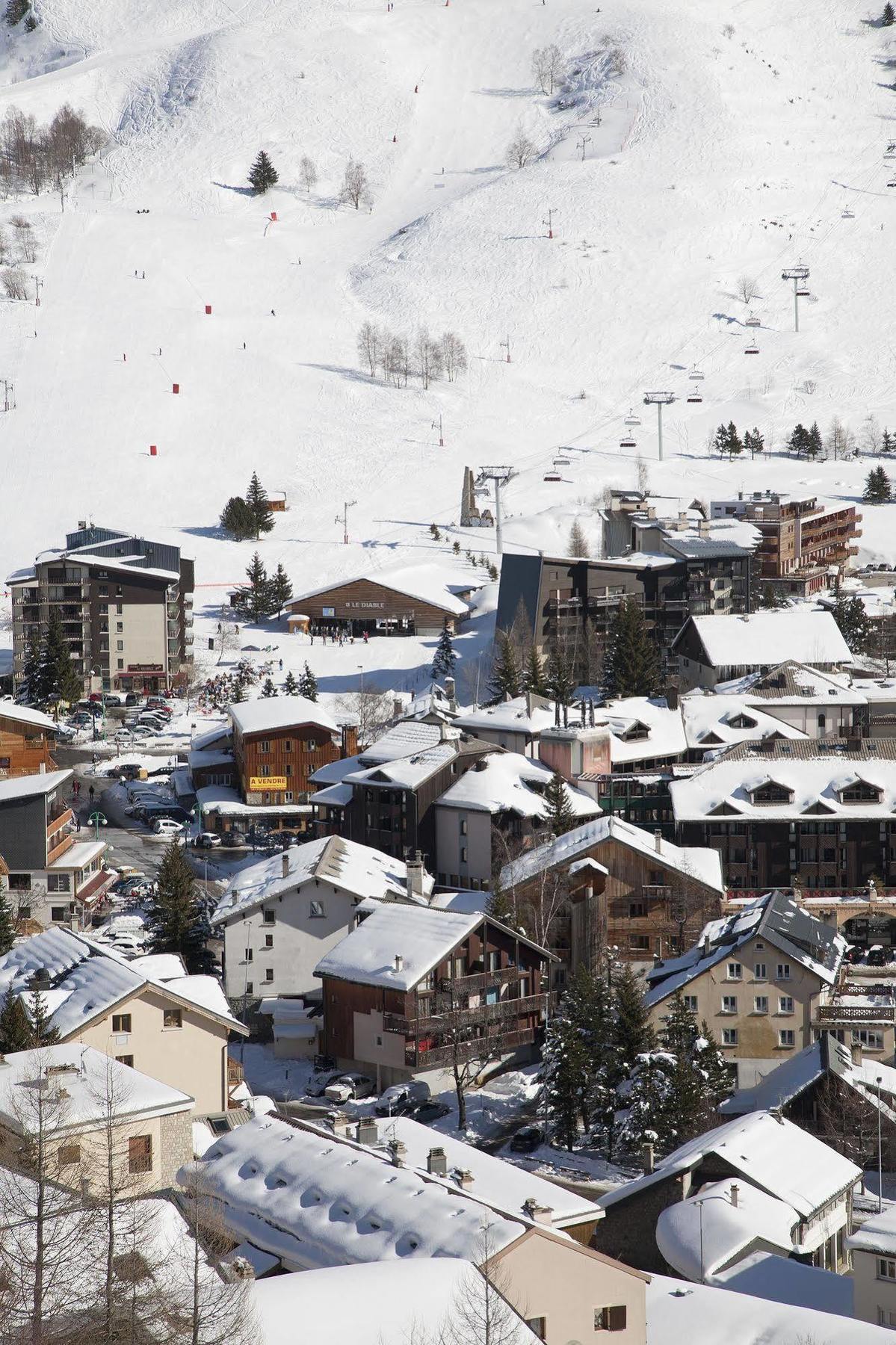 Hotel Club Mmv Le Panorama *** Les Deux Alpes Buitenkant foto